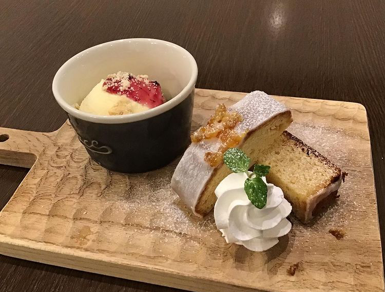 ランチ限定デザートプレート | ランチ | 燦 | 上富田町のグルメ