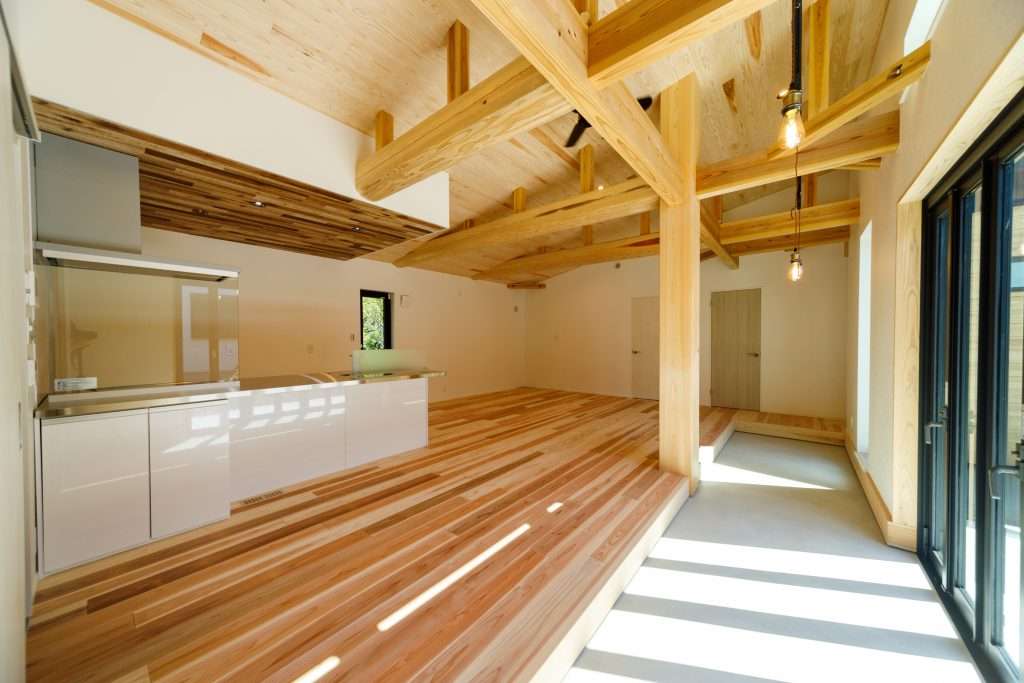 オシャレで快適ペニンシュラキッチン