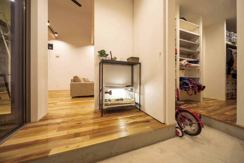 ファミクロ玄関スペース