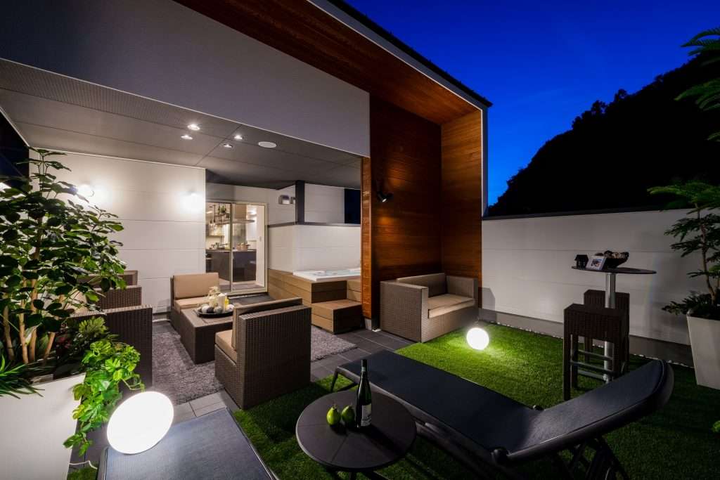 アウトドアリビングで日常を特別