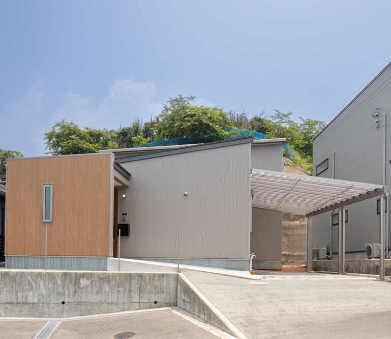 グラフテクトのおしゃれキッチンがあるお家