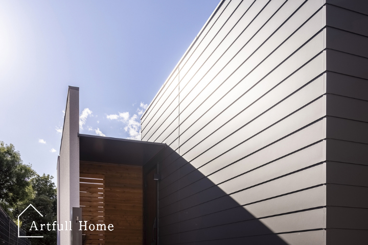 プライバシー確保できるおしゃれスタイリッシュなお家