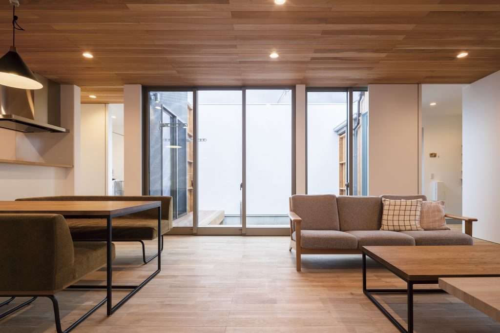 視線を気にせず自由に過ごせるお家