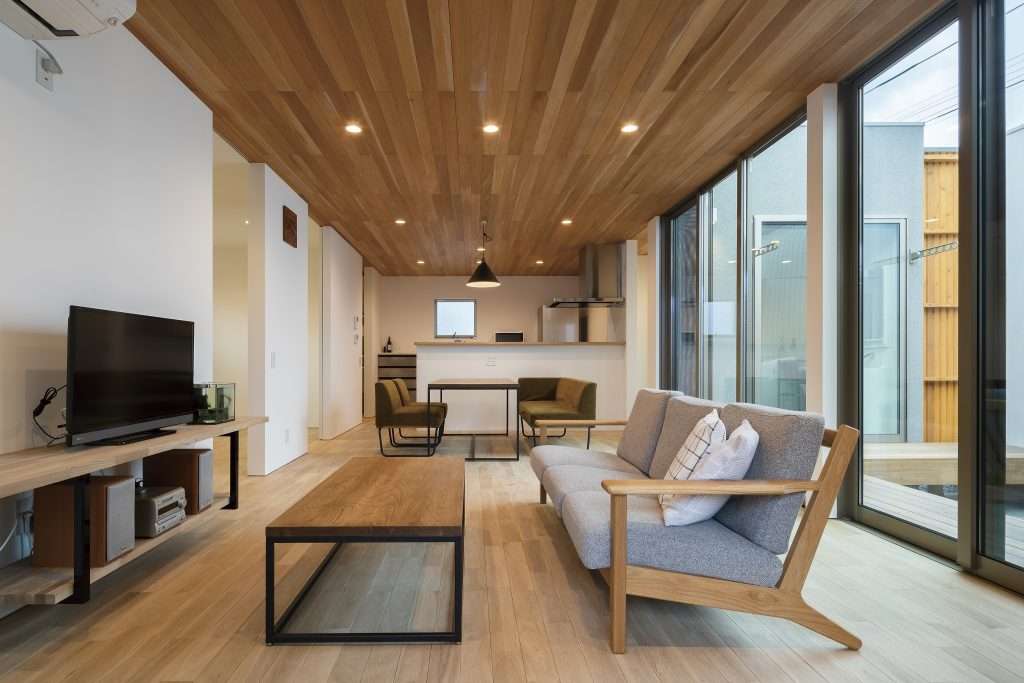 視線を気にせず自由に過ごせるお家