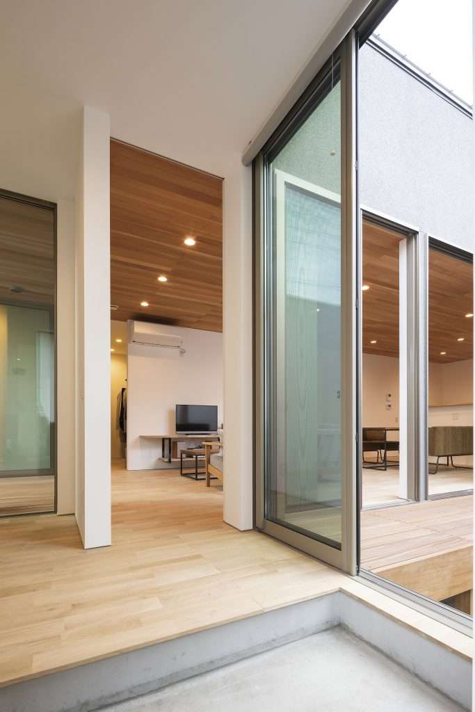 視線を気にせず自由に過ごせるお家