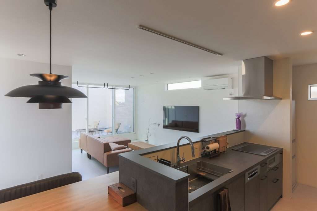 アウトドアを満喫できるお家