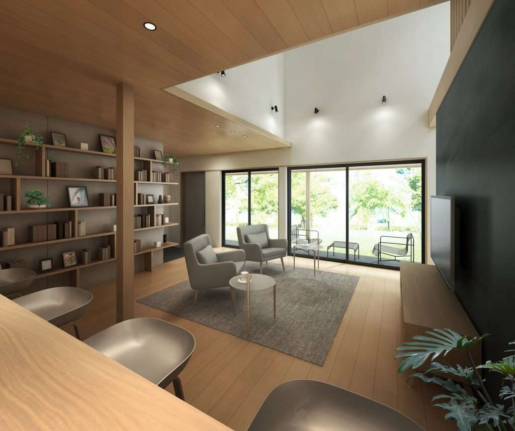 カフェのようにくつろげるお家