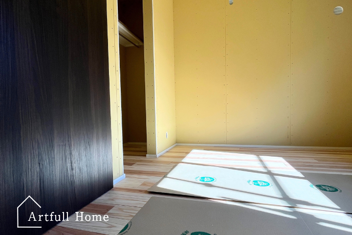 内装工事も順調デザイン住宅現場日記