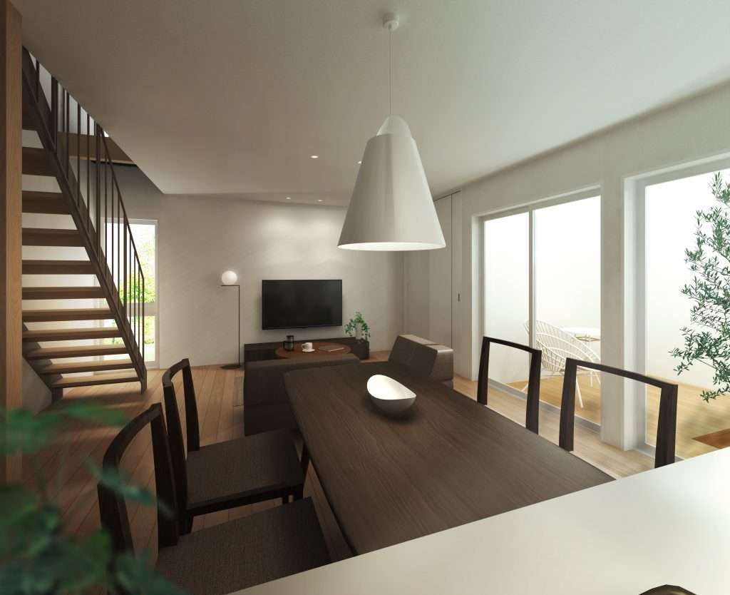 視線を気にせずくつろげるお家