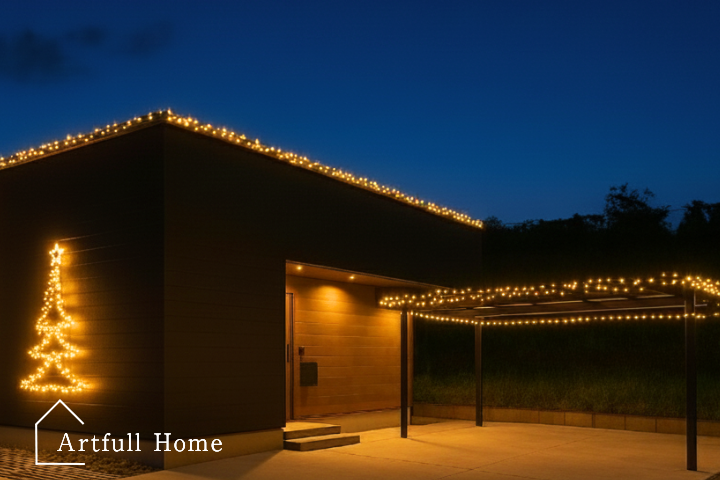 お家クリスマスイルミネーション