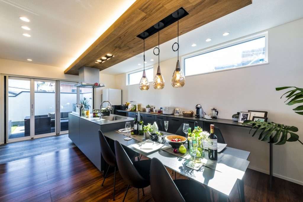 家事がラクになるダイニング一体型キッチン