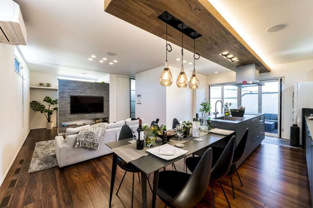 家事がラクになるダイニング一体型キッチン