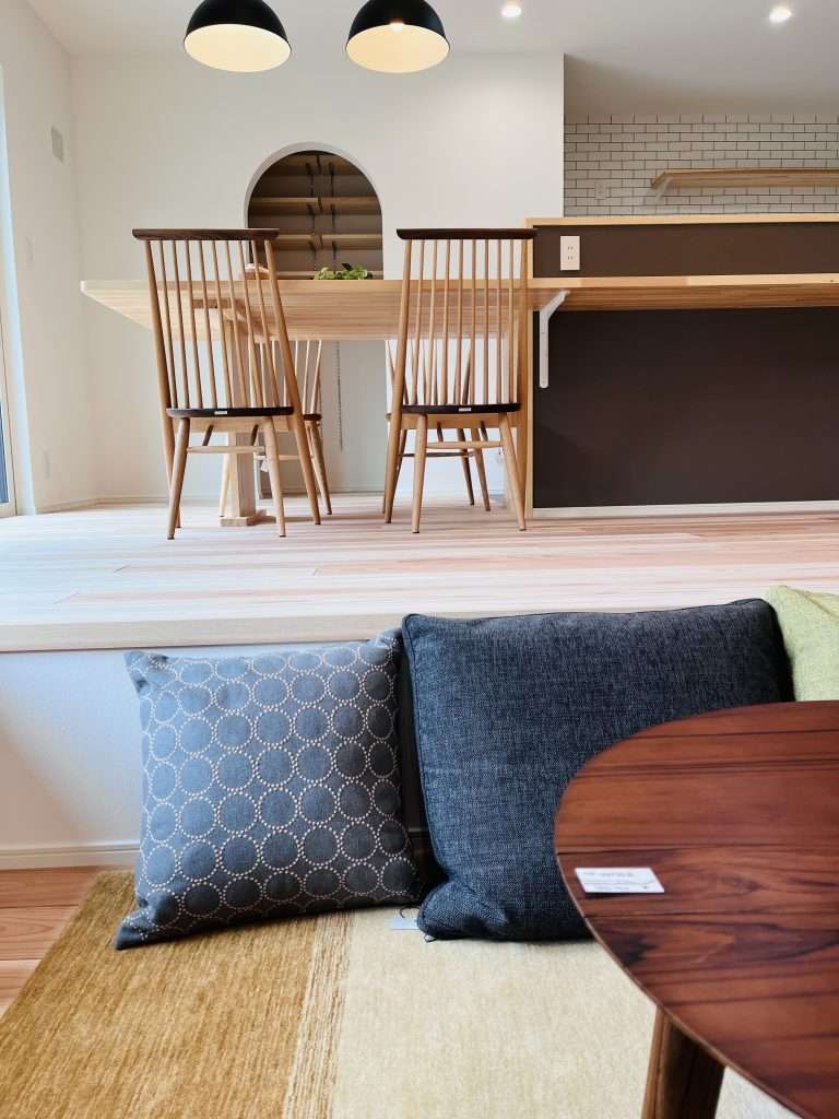 家族が集まるダウンリビングがあるお家完成見学会