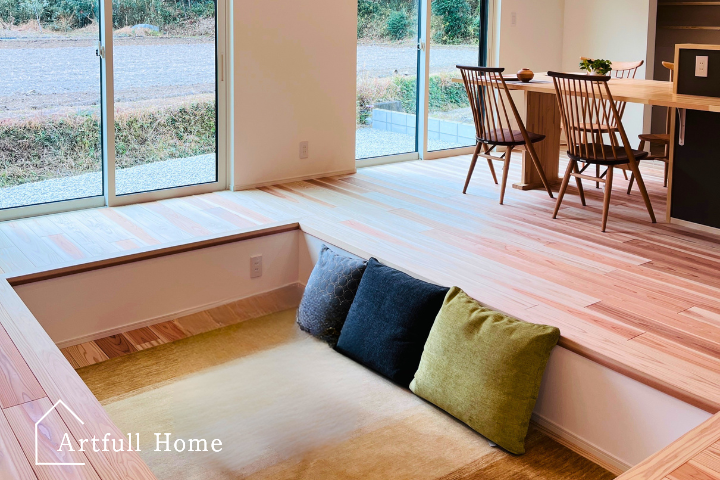 ダウンリビングとは？メリットと心地よく暮らす間取りのポイント