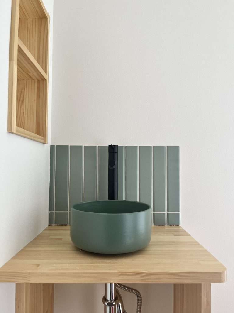 おしゃれで使いやすい洗面スペース