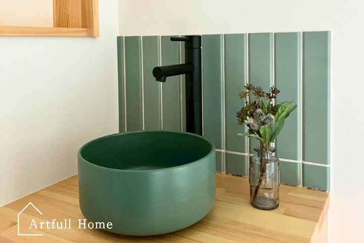 おしゃれで使いやすい洗面スペース