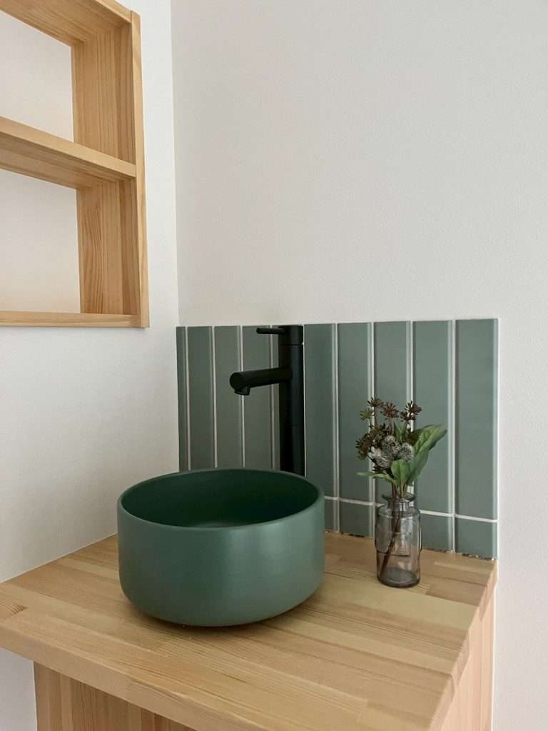 おしゃれで使いやすい洗面スペース