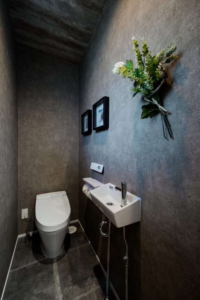 ホテルライクな雰囲気を楽しむトイレ空間