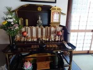 22 本堂内　新佛位牌壇